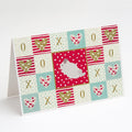 Pink and White Chinchilla Love Greeting Cards Pack of 8 Blank Cards with Envelopes Whimsical A7 Size 5x7