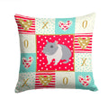 South African Hamster Love Decorative Throw Pillow 14x14 Indoor Outdoor Accent Cushion, Fabric Cover with Insert for Sofa, Bed, Porch & Living Room