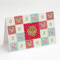 Teddy Bear Hamster Love Greeting Cards Pack of 8 Blank Cards with Envelopes Whimsical A7 Size 5x7