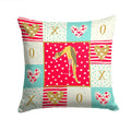 Jibso Canary Love Decorative Throw Pillow 14x14 Indoor Outdoor Accent Cushion, Fabric Cover with Insert for Sofa, Bed, Porch & Living Room