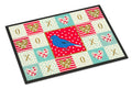 Bunting Love Doormat Indoor Outdoor 18H X 27W Front Door Mat Rugs for Entryway, Non Slip Washable
