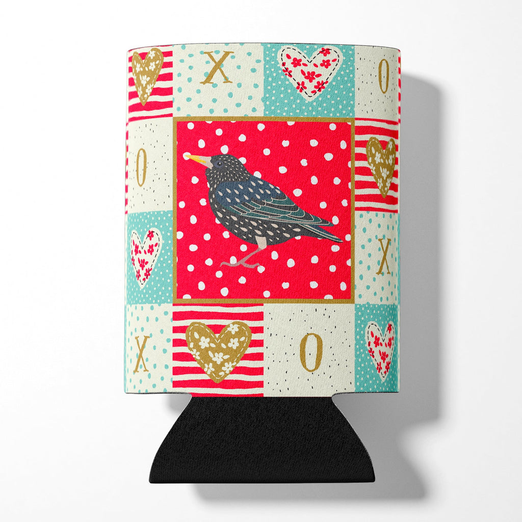 Starling Love Can or Bottle Hugger Cooler Sleeve for Standard 12 oz Cans, Insulated Foam Beer & Soda Can Hugger Reusable
