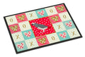 African Grey Parrot Love Doormat Indoor Outdoor 18H X 27W Front Door Mat Rugs for Entryway, Non Slip Washable
