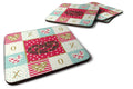 Snake Foam Coasters Set of 4 Cup Coasters for Indoor Outdoor, Tabletop Protection, Anti Slip, Mouse pad Material