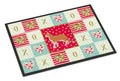 Aphrodite Giant #2 Cat Love Doormat Indoor Outdoor 24H X 36W Front Door Mat Rugs for Entryway, Non Slip Washable Low Pile,