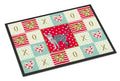 California Spangled #1 Cat Love Doormat Indoor Outdoor 18H X 27W Front Door Mat Rugs for Entryway, Non Slip Washable