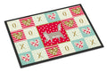 Chantilly Tiffany Cat Love Doormat Indoor Outdoor 18H X 27W Front Door Mat Rugs for Entryway, Non Slip Washable