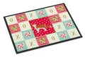 La Perm #2 Cat Love Doormat Indoor Outdoor 18H X 27W Front Door Mat Rugs for Entryway, Non Slip Washable