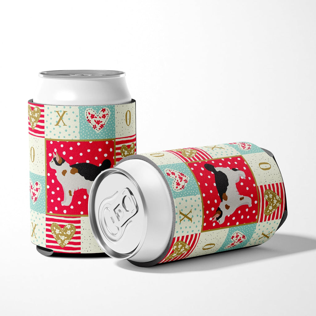 Manx #3 Cat Love Can or Bottle Hugger Cooler Sleeve for Standard 12 oz Cans, Insulated Foam Beer & Soda Can Hugger Reusable