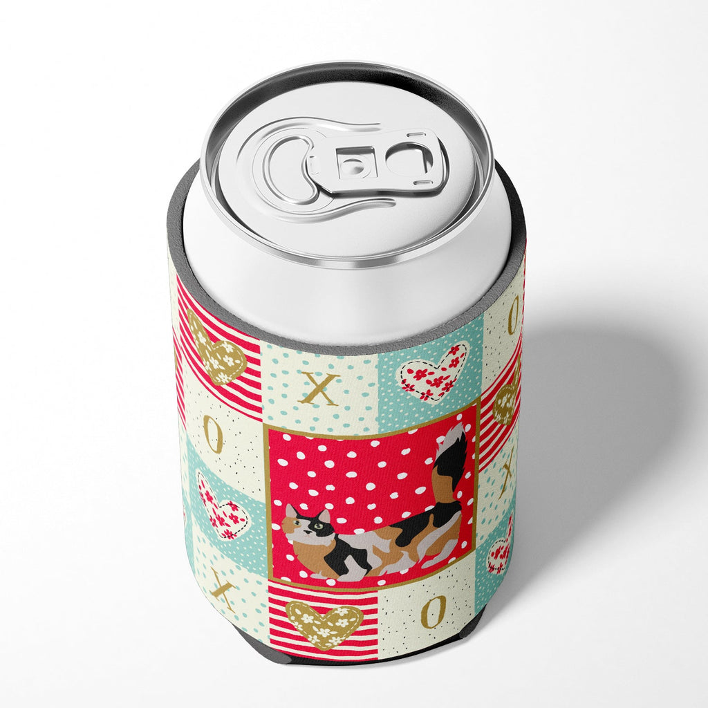 Munchkin #3 Cat Love Can or Bottle Hugger Cooler Sleeve for Standard 12 oz Cans, Insulated Foam Beer & Soda Can Hugger Reusable