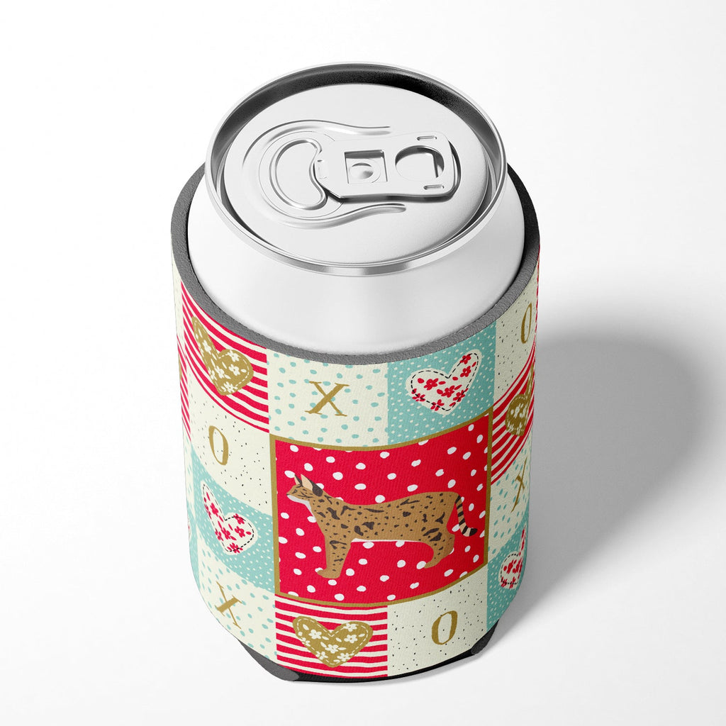 Savannah #2 Cat Love Can or Bottle Hugger Cooler Sleeve for Standard 12 oz Cans, Insulated Foam Beer & Soda Can Hugger Reusable