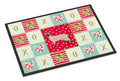 Siamese Modern #2 Cat Love Doormat Indoor Outdoor 18H X 27W Front Door Mat Rugs for Entryway, Non Slip Washable