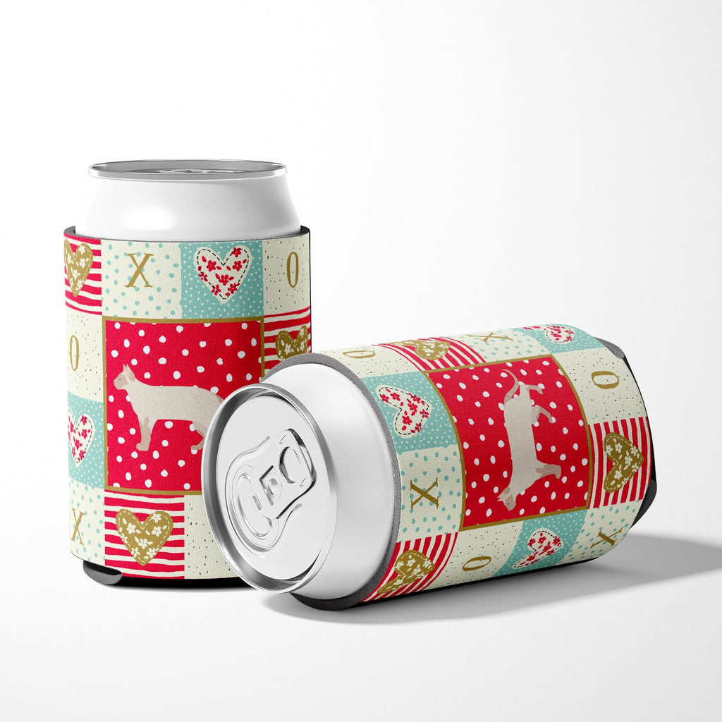 Tonkinese #2 Cat Love Can or Bottle Hugger Cooler Sleeve for Standard 12 oz Cans, Insulated Foam Beer & Soda Can Hugger Reusable