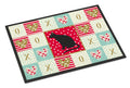 Ojos Azules Cat Love Doormat Indoor Outdoor 24H X 36W Front Door Mat Rugs for Entryway, Non Slip Washable Low Pile,