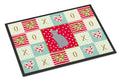 Russian Blue Cat Love Doormat Indoor Outdoor 24H X 36W Front Door Mat Rugs for Entryway, Non Slip Washable Low Pile,
