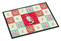 Snowshoe Cat Love Doormat Indoor Outdoor 18H X 27W Front Door Mat Rugs for Entryway, Non Slip Washable