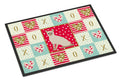 Tonkinese Cat Love Doormat Indoor Outdoor 18H X 27W Front Door Mat Rugs for Entryway, Non Slip Washable