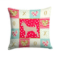 Chihuahua Love Decorative Throw Pillow 14x14 Indoor Outdoor Accent Cushion, Fabric Cover with Insert for Sofa, Bed, Porch & Living Room
