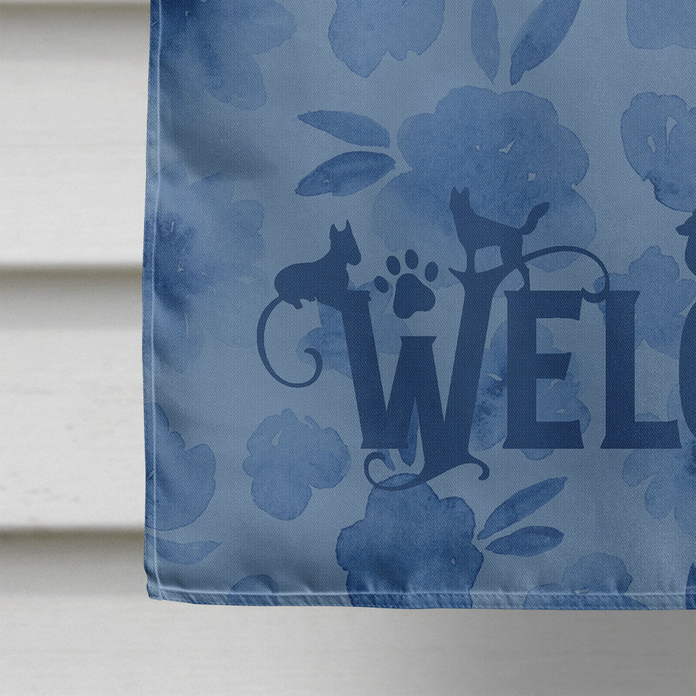 Glen of Imal #1 Welcome House Flag 28x40 Porch Sleeve Pole Decorative Outside Yard Banner Artwork Wall Hanging, Polyester
