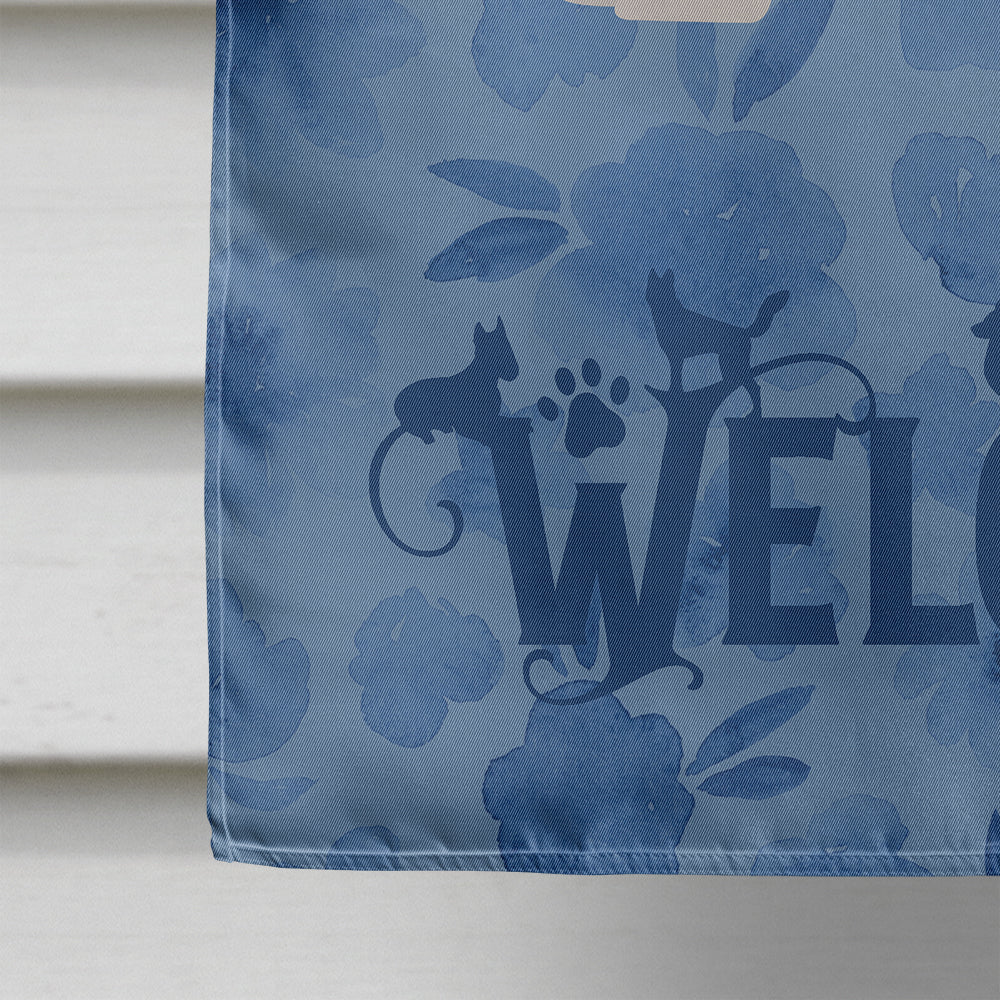 Glen of Imal #2 Welcome House Flag 28x40 Porch Sleeve Pole Decorative Outside Yard Banner Artwork Wall Hanging, Polyester
