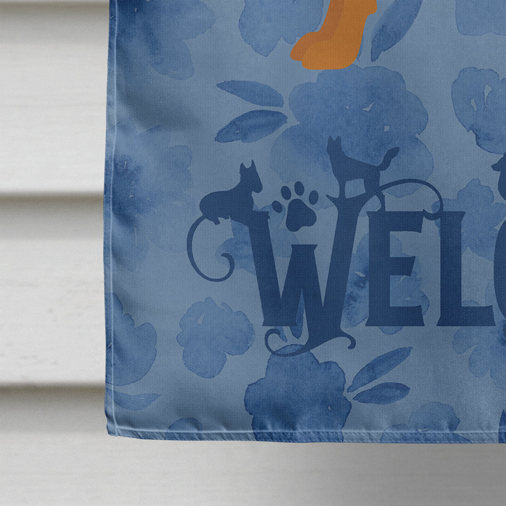 Manchester Terrier #2 Welcome House Flag 28x40 Porch Sleeve Pole Decorative Outside Yard Banner Artwork Wall Hanging, Polyester