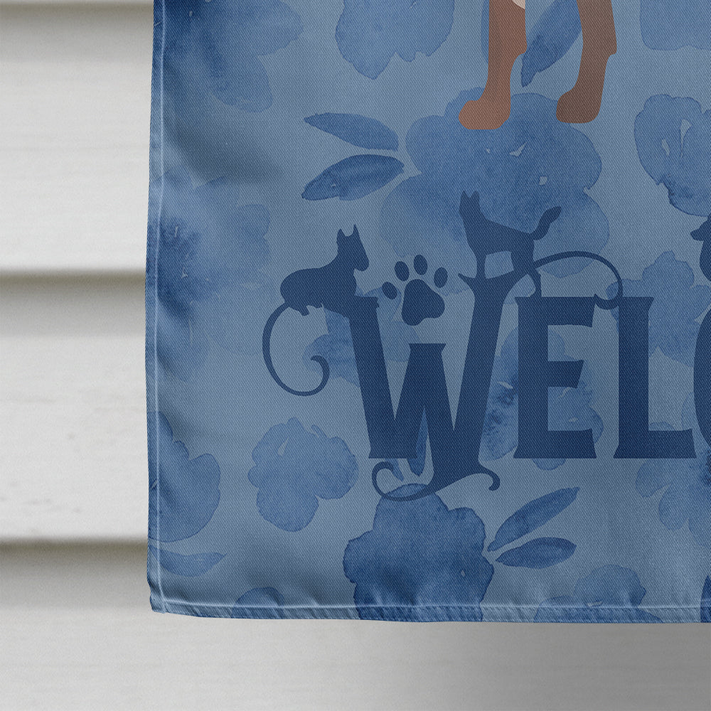 Mexican Hairless Dog #2 Welcome House Flag 28x40 Porch Sleeve Pole Decorative Outside Yard Banner Artwork Wall Hanging, Polyester