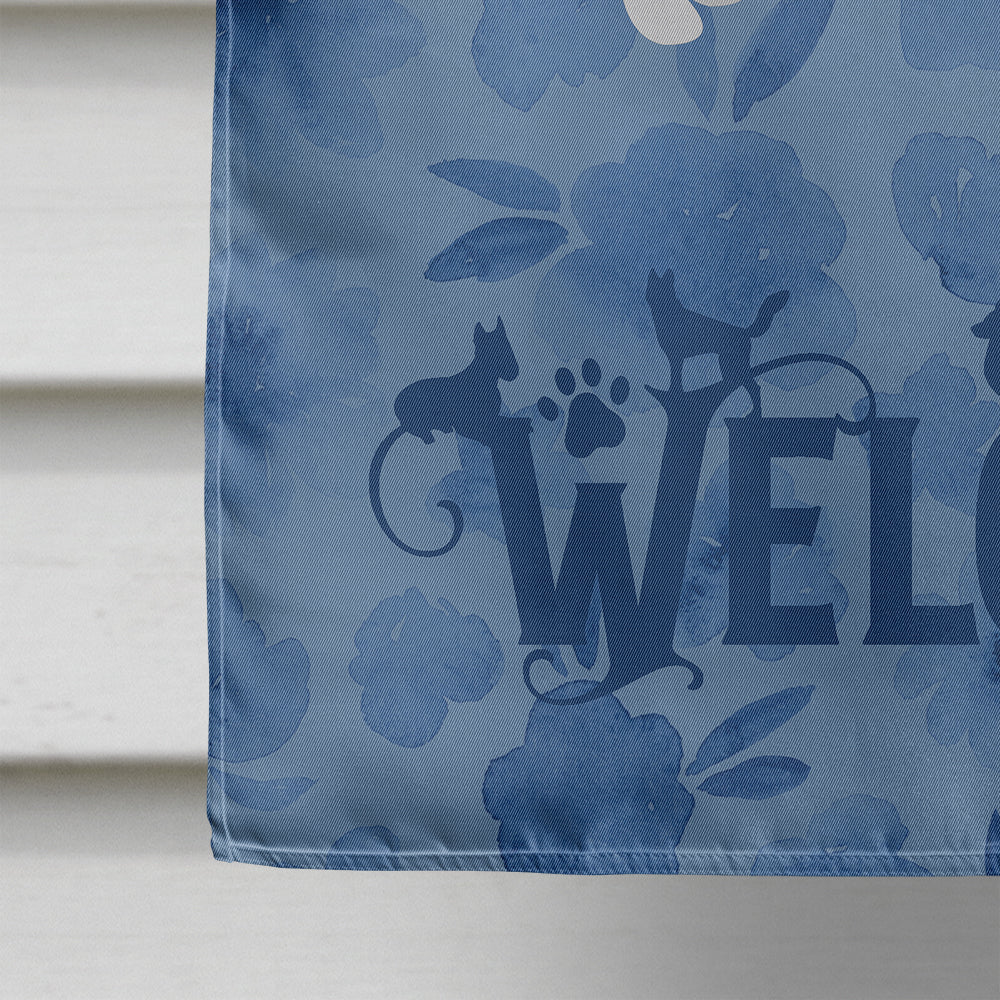 Staffordshire Bull Terrier #2 Welcome House Flag 28x40 Porch Sleeve Pole Decorative Outside Yard Banner Artwork Wall Hanging, Polyester