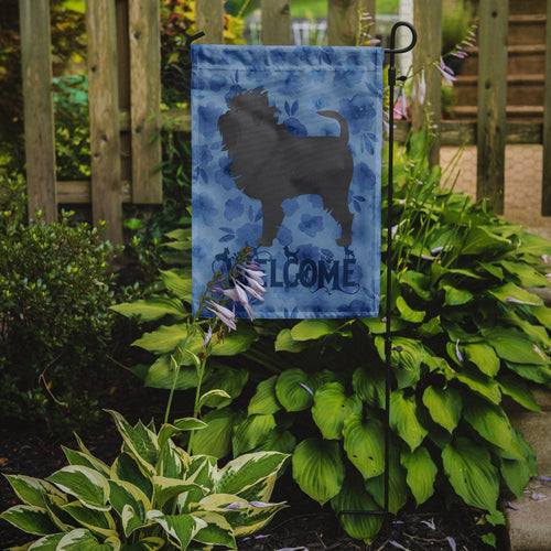 Affenpinscher Welcome Garden Flag Mailbox Decorative Yard Banner Outside Patio Artwork for Flower Beds, Garden Size, Multicolor
