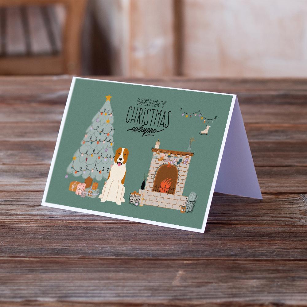 Central Asian Shepherd Dog Christmas Everyone Greeting Cards Pack of 8 Blank Cards with Envelopes Whimsical A7 Size 5x7