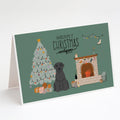 Giant Schnauzer Christmas Everyone Greeting Cards Pack of 8 Blank Cards with Envelopes Whimsical A7 Size 5x7