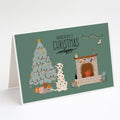Dalmatian Christmas Everyone Greeting Cards Pack of 8 Blank Cards with Envelopes Whimsical A7 Size 5x7