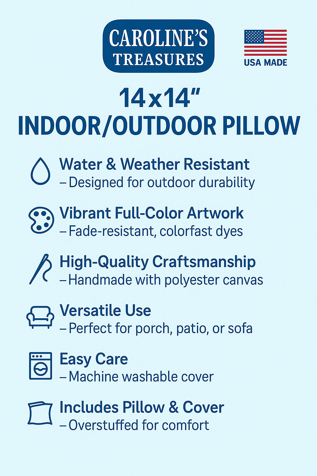 Neutrois Pride Decorative Throw Pillow 14x14 Indoor Outdoor Accent Cushion, Fabric Cover with Insert for Sofa, Bed, Porch & Living Room