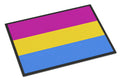 Pansexual Pride Doormat Indoor Outdoor 24H X 36W Front Door Mat Rugs for Entryway, Non Slip Washable Low Pile,
