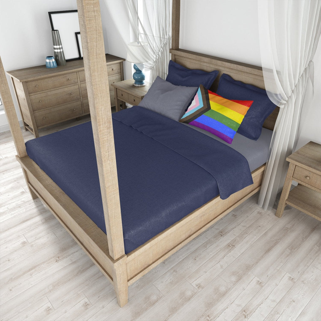 Gay Pride Progress Pride Standard Pillowcase Lightweight Super Soft Easy Care Decorative Artwork Pillowcase, Standard