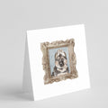 German Shepherd Puppy Pretty as a Picture Square Greeting Cards and Envelopes Pack of 8 Blank Cards with Envelopes Blank Thank You Note Greeting Cards Stationery