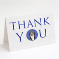 Doodle Black Tricolor #1 Thank You Greeting Cards Pack of 8 Blank Cards with Envelopes Whimsical A7 Size 5x7