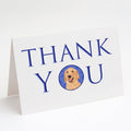 Golden Retriever Gold #1 Thank You Greeting Cards Pack of 8 Blank Cards with Envelopes Whimsical A7 Size 5x7