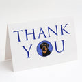 Rottweiler Black and Rust Thank You Greeting Cards Pack of 8 Blank Cards with Envelopes Whimsical A7 Size 5x7