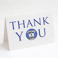 Schnauzer Salt and Pepper #1 Thank You Greeting Cards Pack of 8 Blank Cards with Envelopes Whimsical A7 Size 5x7