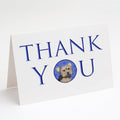 Yorkie Blue and Tan #2 Thank You Greeting Cards Pack of 8 Blank Cards with Envelopes Whimsical A7 Size 5x7