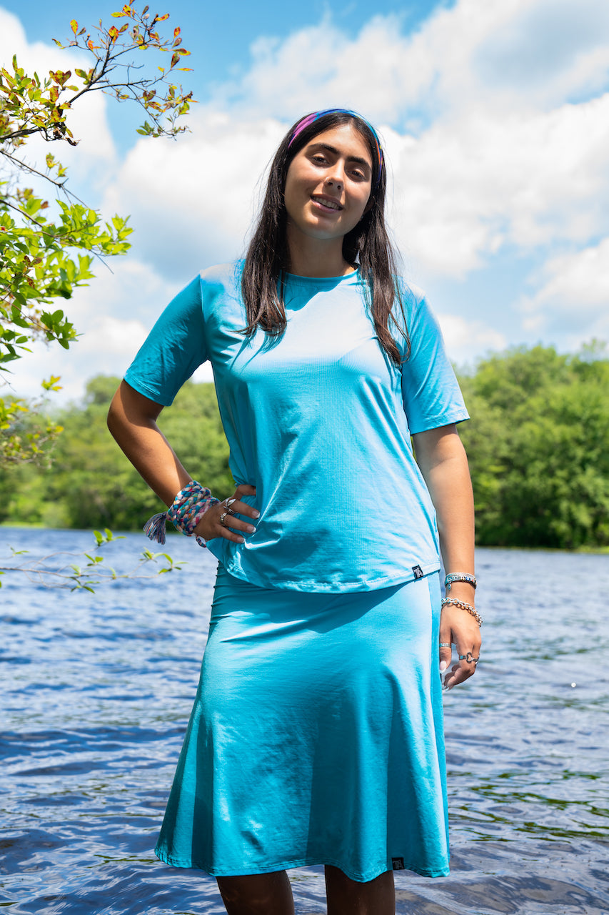 Caribbean Boxy Tee