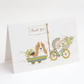 Basset Hound Greeting Cards Pack of 8 Blank Cards with Envelopes Whimsical A7 Size 5x7