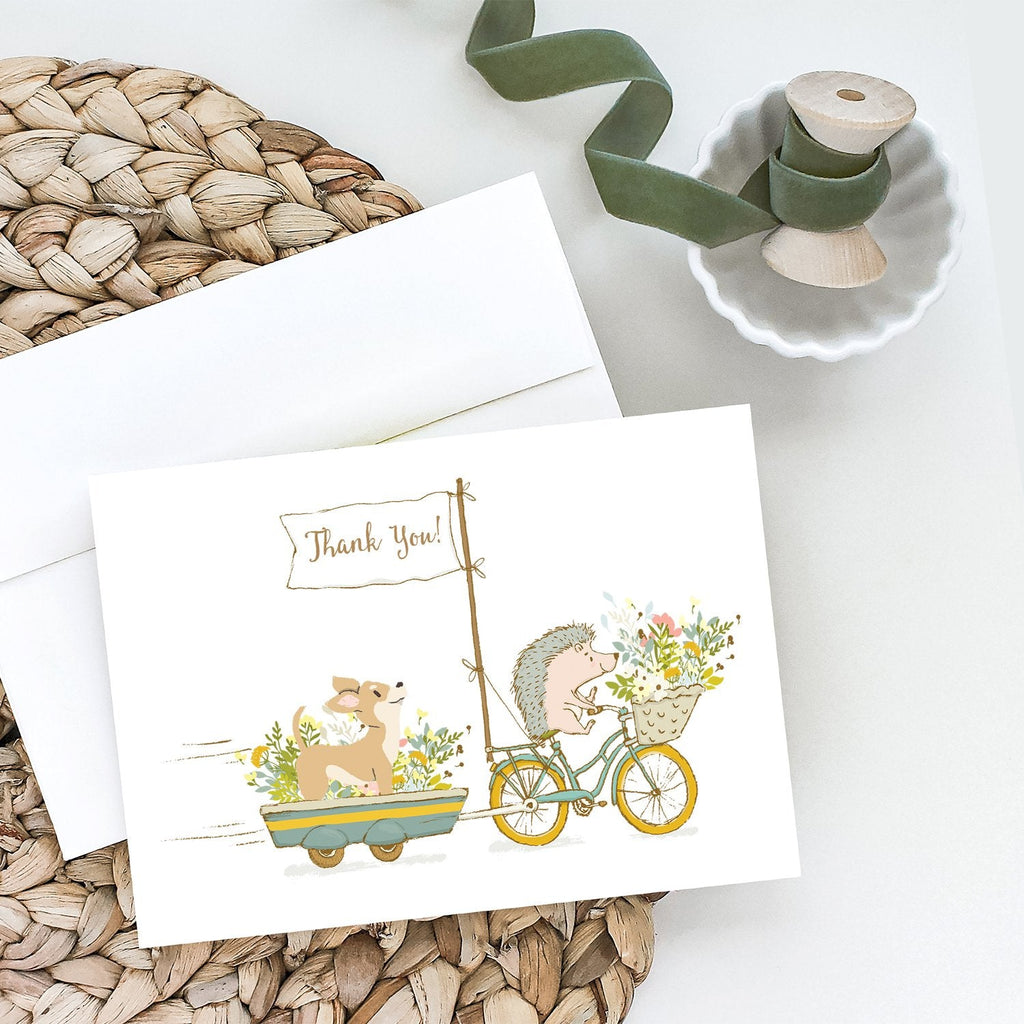 Chihuahua Brown Greeting Cards Pack of 8 Blank Cards with Envelopes Whimsical A7 Size 5x7