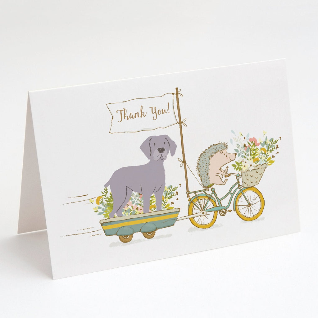 Weimaraner Greeting Cards Pack of 8 Blank Cards with Envelopes Whimsical A7 Size 5x7