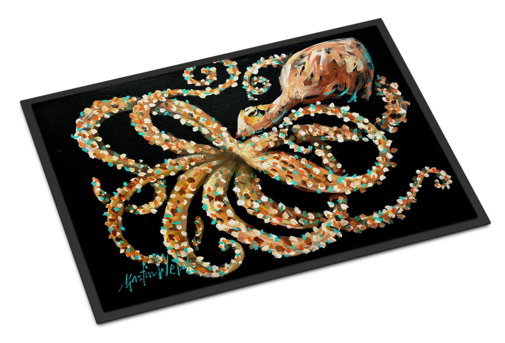 Eye On You Octopus Doormat Indoor Outdoor 24H X 36W Front Door Mat Rugs for Entryway, Non Slip Washable Low Pile,