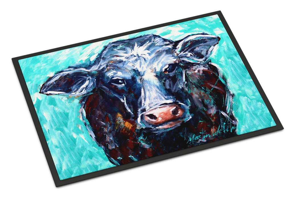 Moo Cow Doormat Indoor Outdoor 24H X 36W Front Door Mat Rugs for Entryway, Non Slip Washable Low Pile,