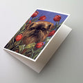 Brussels Griffon Peek a Boo Greeting Cards Pack of 8 Blank Cards with Envelopes Whimsical A7 Size 5x7