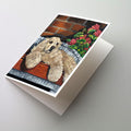 Cocker Spaniel Life is Good Greeting Cards Pack of 8 Blank Cards with Envelopes Whimsical A7 Size 5x7