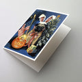 Pug for All Seasons Greeting Cards Pack of 8 Blank Cards with Envelopes Whimsical A7 Size 5x7