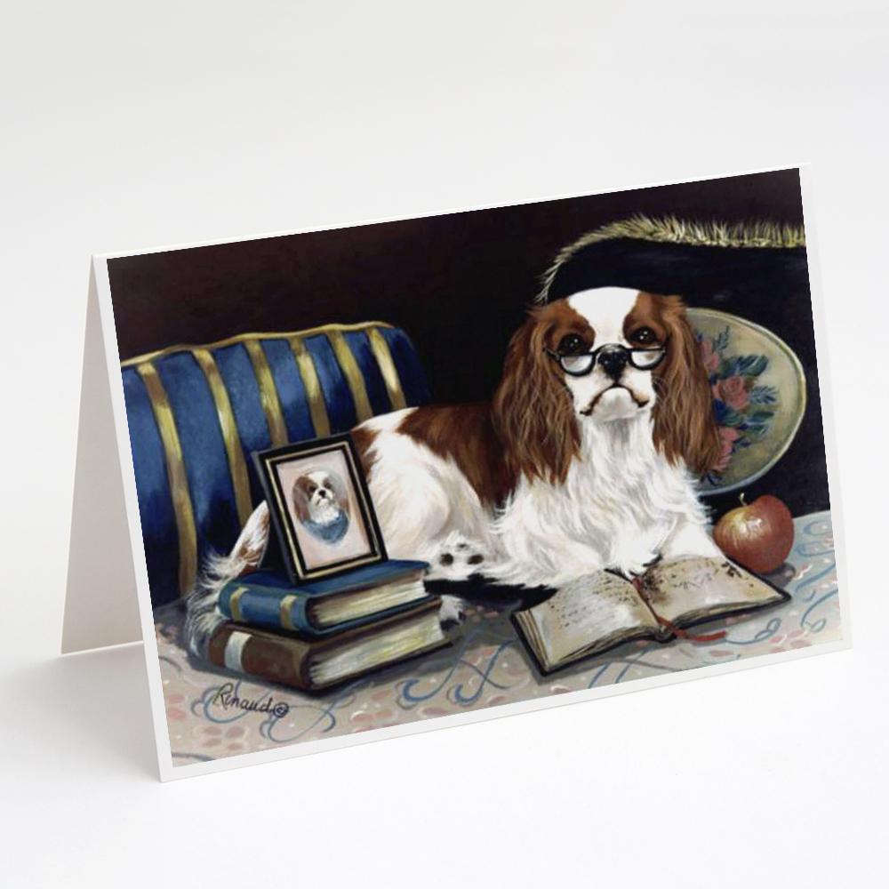 Cavalier Spaniel Perfect Student Greeting Cards Pack of 8 Blank Cards with Envelopes Whimsical A7 Size 5x7